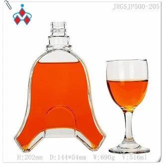 Unikalna szklana butelka