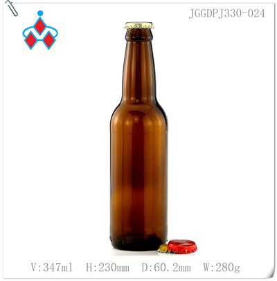 330ml Bursztynowa Butelka Piwa
